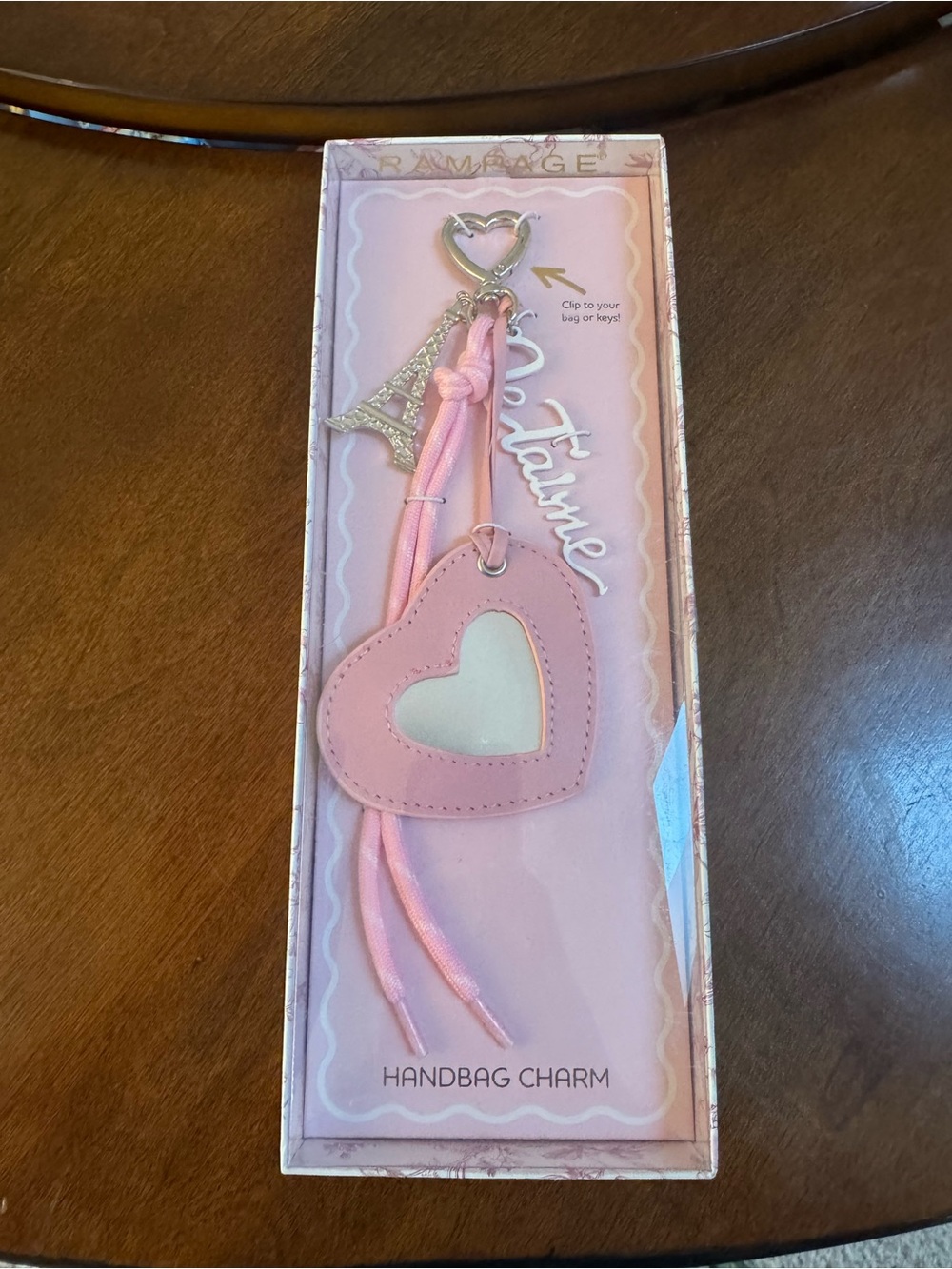 Rampage Ciao or Eiffel Tower Bag Charm Box - Picture 2 of 2